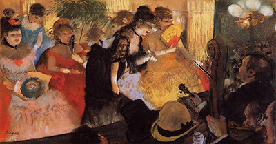 At the Café-Concert Edgar Degas